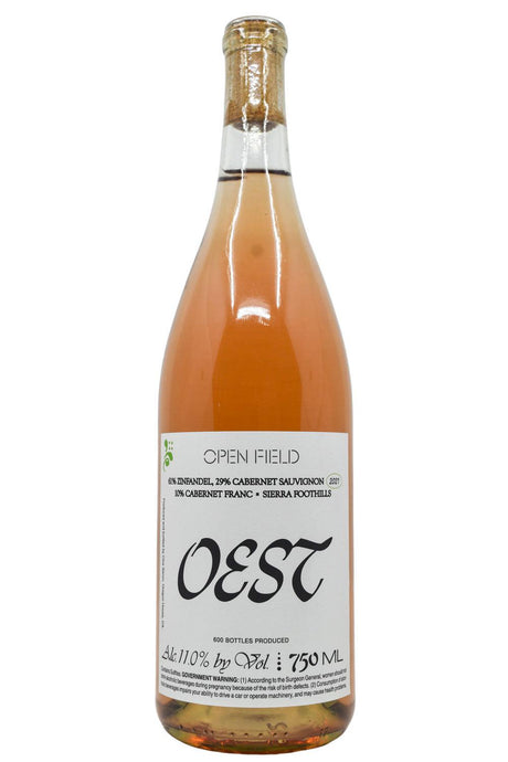 Bottle of Oest Sierra Foothills Rose Open Field 2021-Red Wine-Flatiron SF