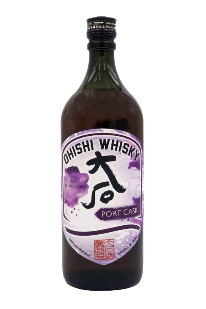 Bottle of Ohishi Distillery Port Cask Whiskey-Spirits-Flatiron SF