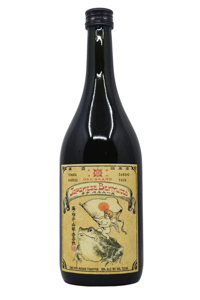 Bottle of Oka Kura Japanese Bermutto Sake Vermouth-Sake-Flatiron SF