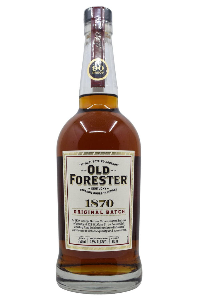 Bottle of Old Forester 1870 Original Batch Straight Bourbon Whisky-Spirits-Flatiron SF