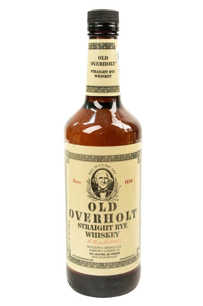 Bottle of Old Overholt Rye (1L)-Spirits-Flatiron SF