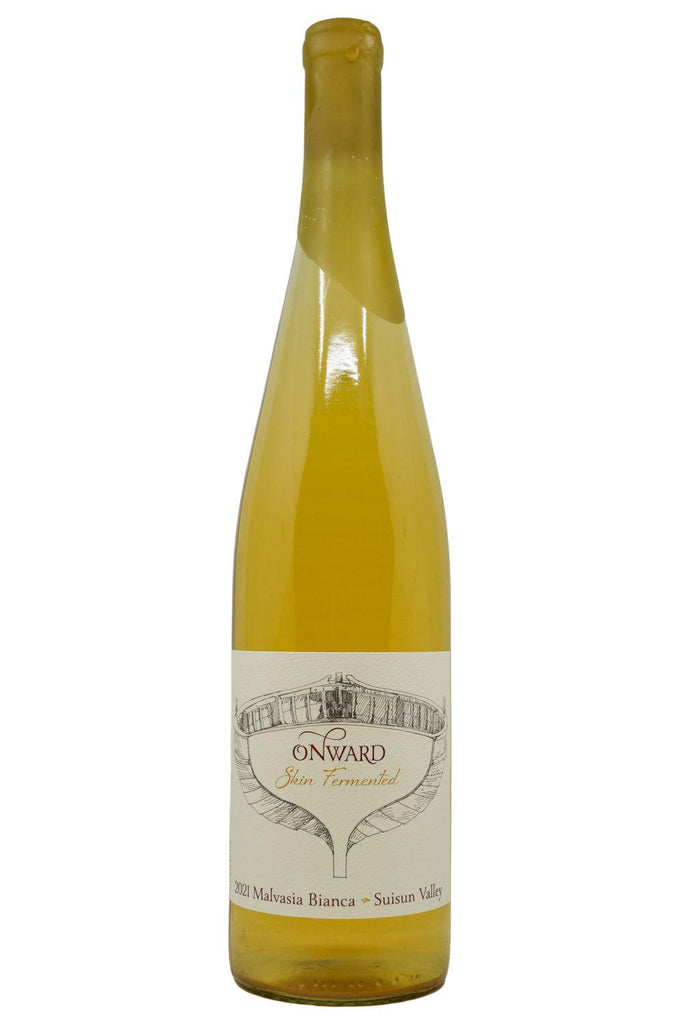 Bottle of Onward Suisun Valley Skin Fermented Malvasia Bianca Capp Inn Ranch 2021-Orange Wine-Flatiron SF