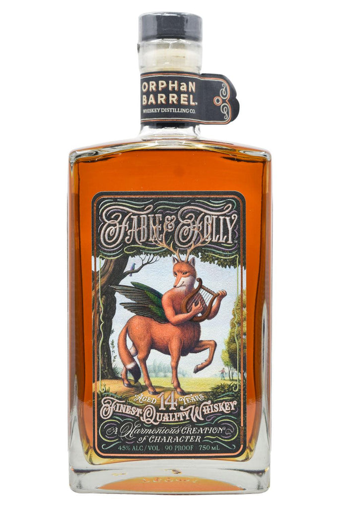Bottle of Orphan Barrel Fable & Folly 14 year Bourbon-Spirits-Flatiron SF