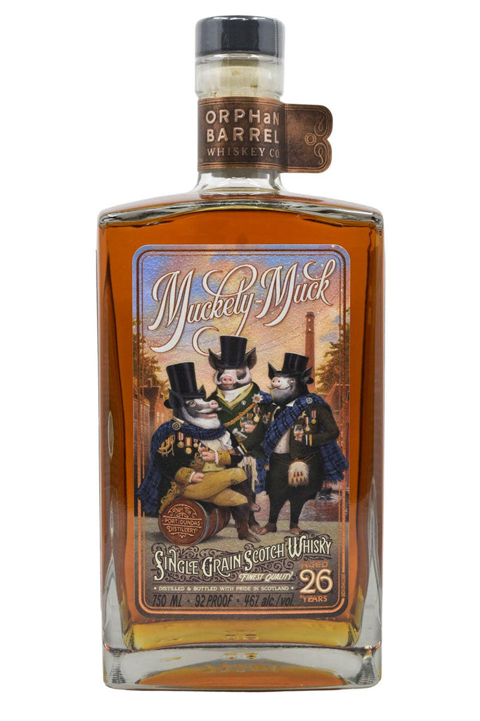 Bottle of Orphan Barrel Muckety Muck 26 Year Single Grain Scotch Whisky-Spirits-Flatiron SF