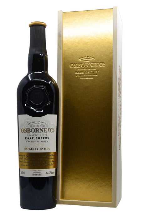 Bottle of Osborne Solera India Oloroso Sherry (500ml)-Fortified Wine-Flatiron SF