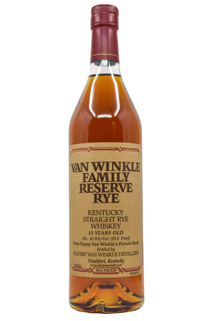 Bottle of Pappy Van Winkle 13 Years Old Family Reserve Rye 2021 Release-Spirits-Flatiron SF