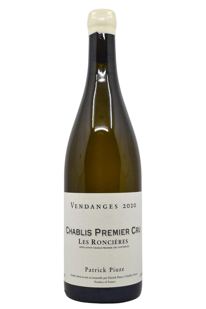 Bottle of Patrick Piuze Chablis 1er Cru Les Roncieres 2020-White Wine-Flatiron SF