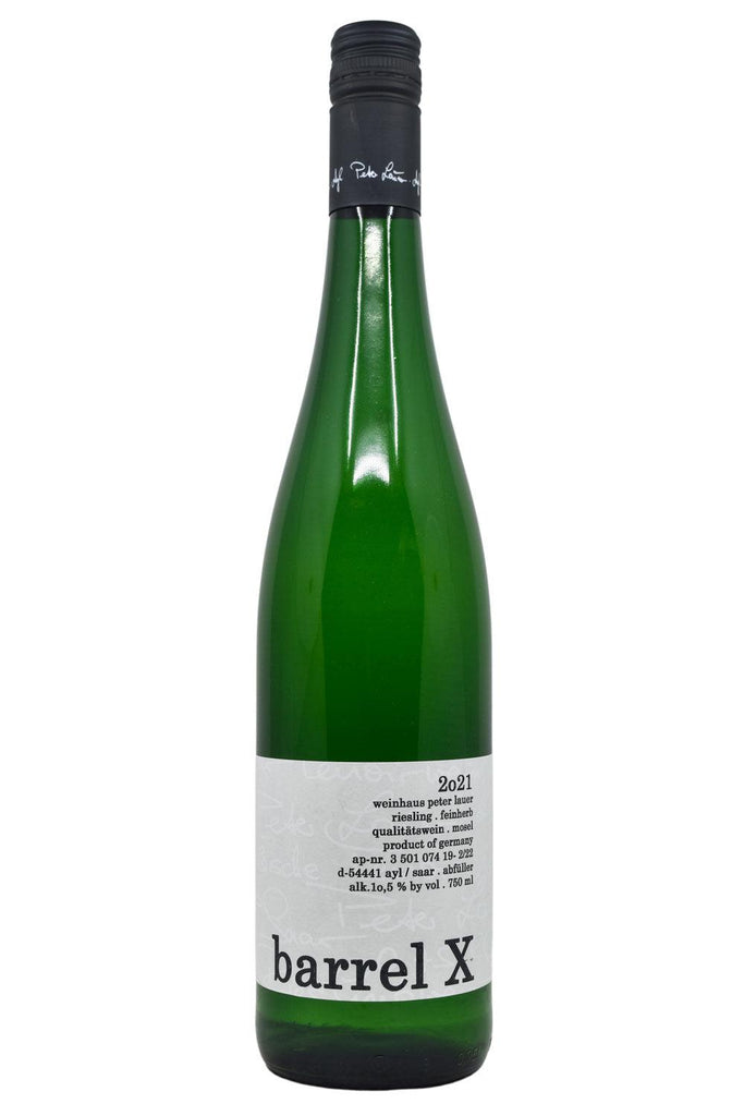 Bottle of Peter Lauer Riesling Barrel X 2021-White Wine-Flatiron SF