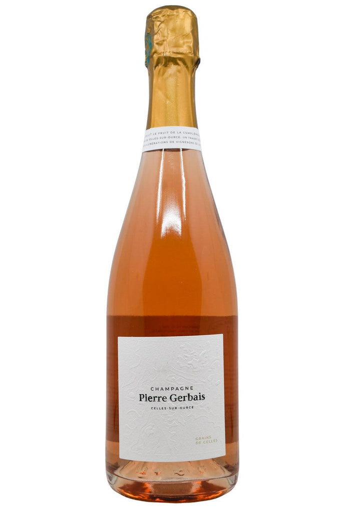 Bottle of Pierre Gerbais Champagne Grains de Celles Rose NV-Sparkling Wine-Flatiron SF