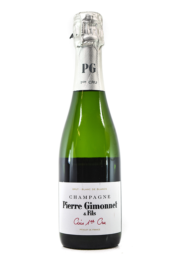 Bottle of Pierre Gimonnet Champagne BdB 1er Cru Brut Cuvee Cuis NV (375ml)-Sparkling Wine-Flatiron SF