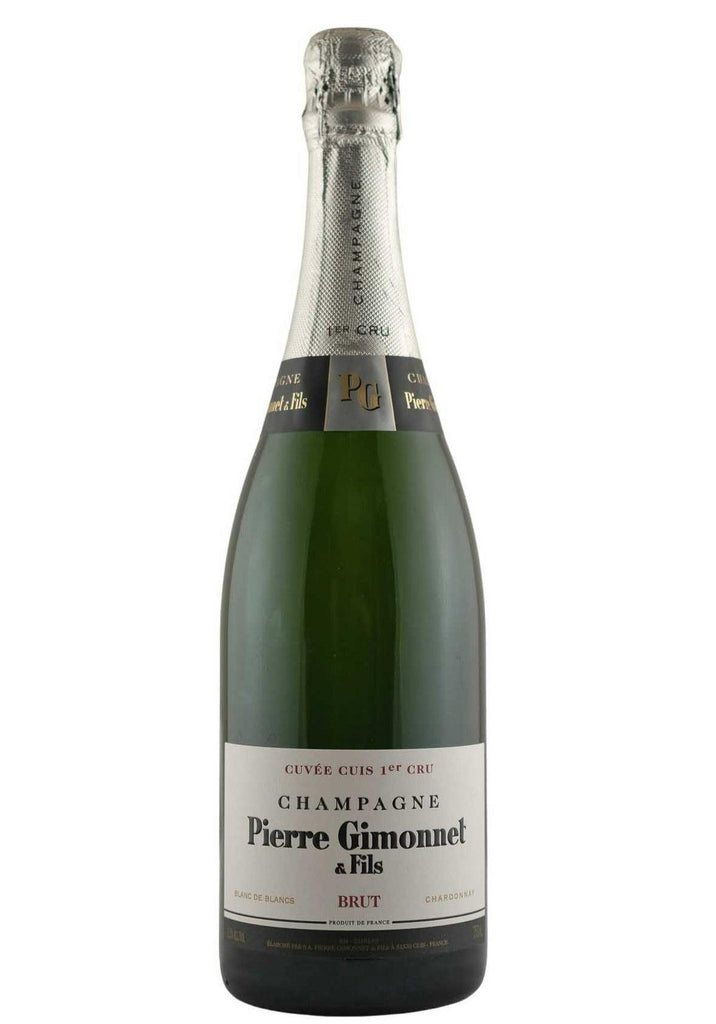 Bottle of Pierre Gimonnet Champagne BdB 1er Cru Brut Cuvee Cuis NV-Sparkling Wine-Flatiron SF