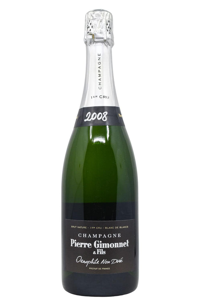 Bottle of Pierre Gimonnet Champagne BdB 1er Cru Brut Nature Oenophile Non Dose 2008-Sparkling Wine-Flatiron SF