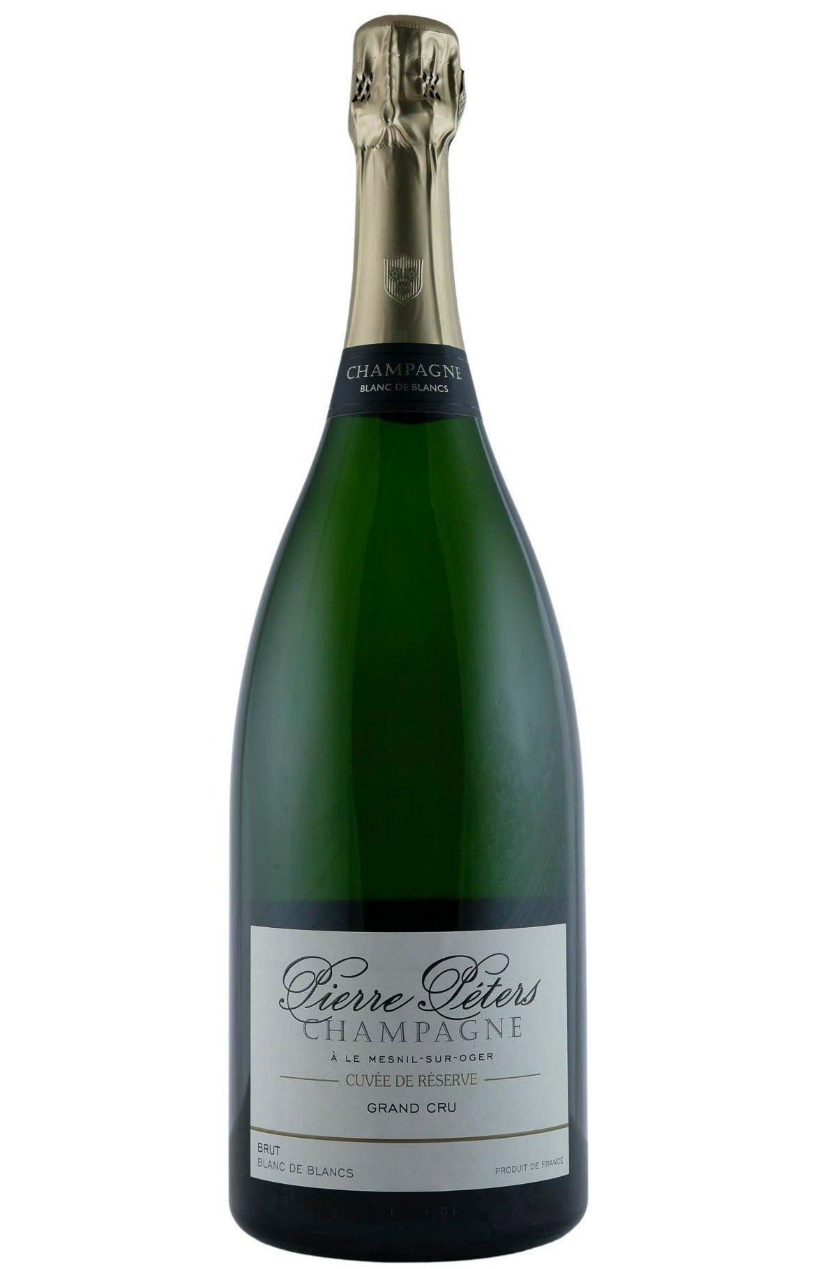 Pierre Peters BdB Cuvee SF de Reserve Cru Brut – Champagne Flatiron NV Grand (1.5L)