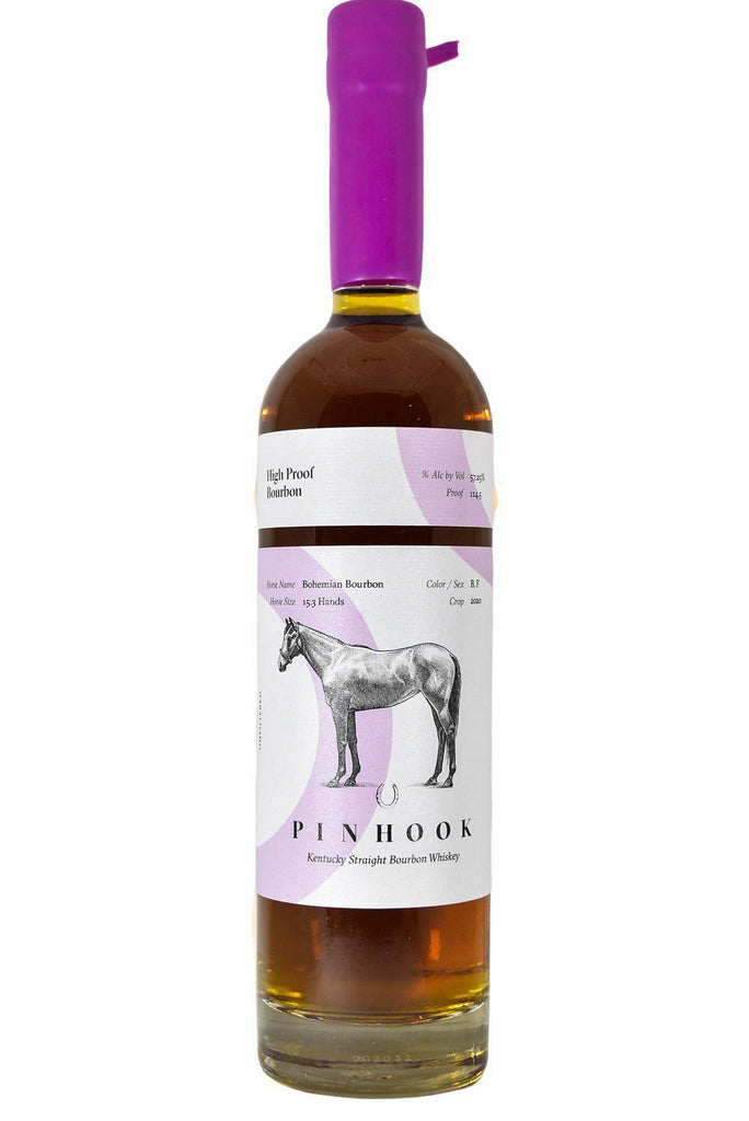 Bottle of Pinhook Bourbon Bohemian High Proof-Spirits-Flatiron SF