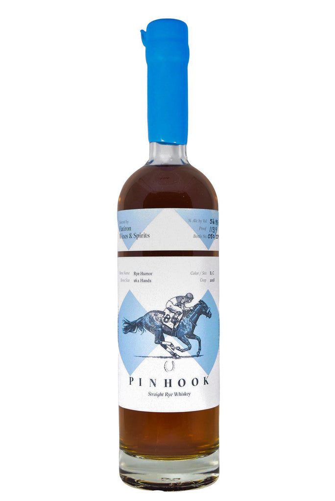 Bottle of Pinhook Flatiron Wines and Spirits Single Barrel Rye Whiskey-Spirits-Flatiron SF