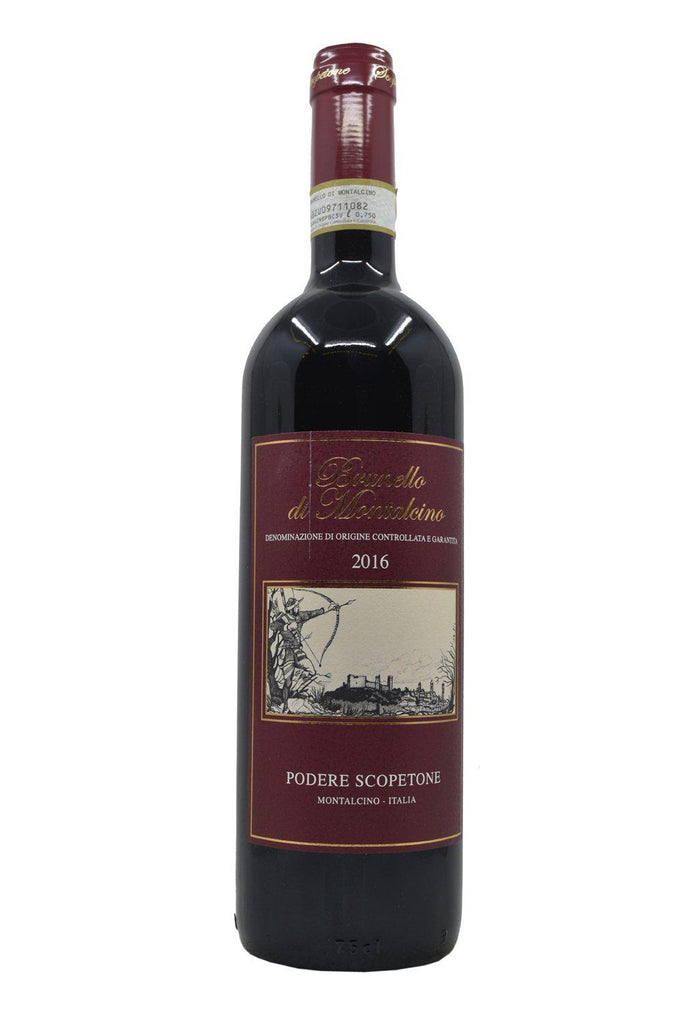 Bottle of Podere Scopetone Brunello di Montalcino 2016-Red Wine-Flatiron SF