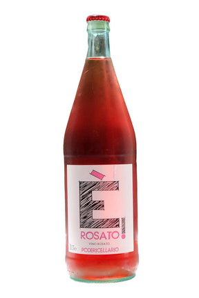 Bottle of Poderi Cellario E' Rosato NV (1L)-Rosé Wine-Flatiron SF