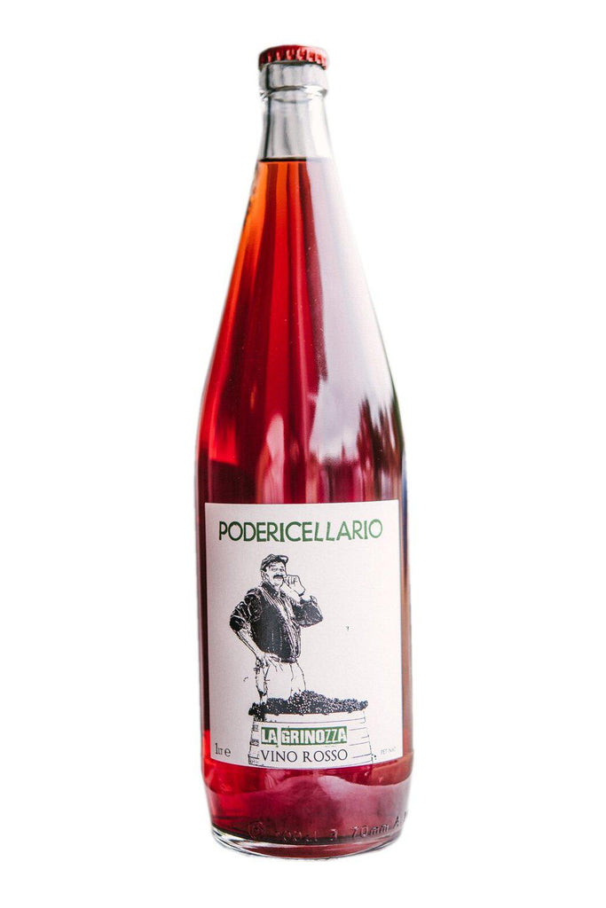 Bottle of Poderi Cellario Grignolino Pet Nat La Grinozza NV-Sparkling Wine-Flatiron SF