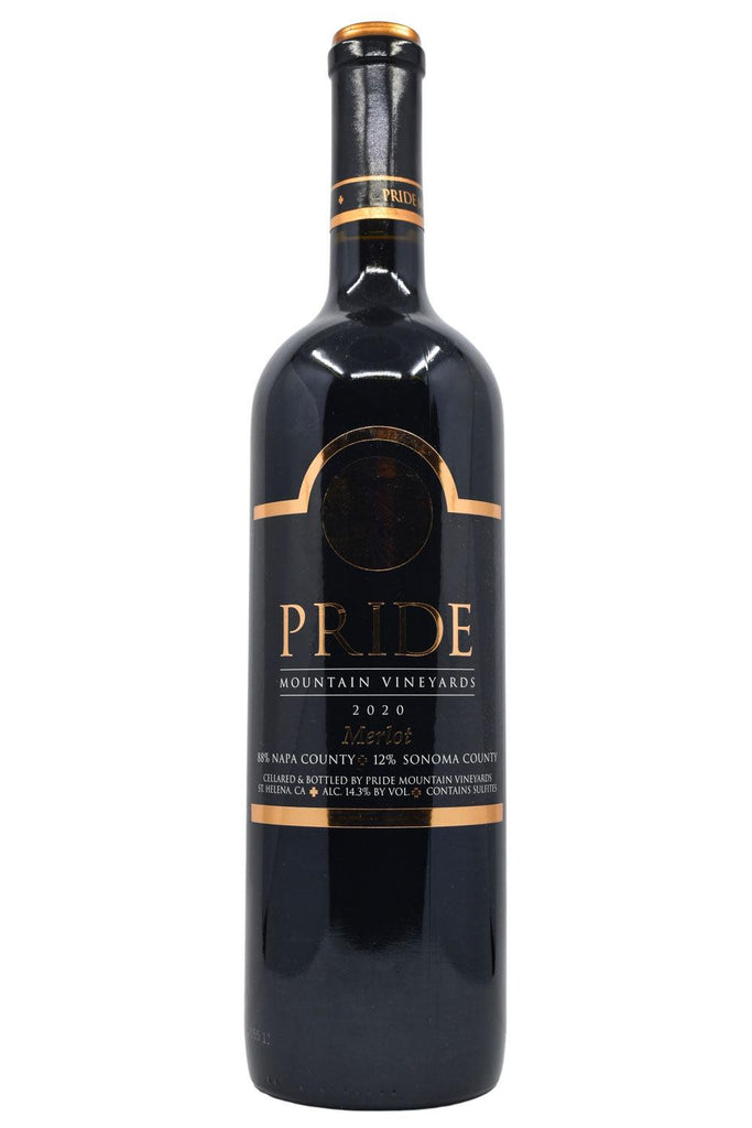Bottle of Pride Mountain Vineyards Merlot 2020-Red Wine-Flatiron SF