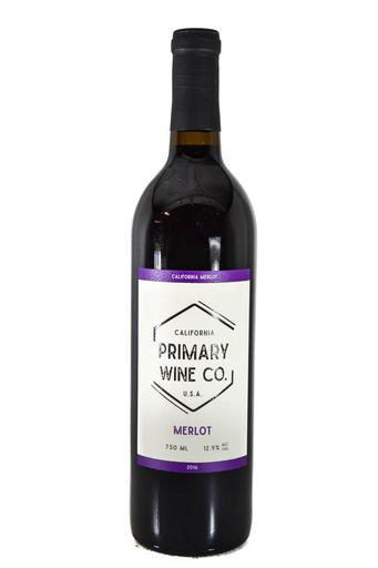 Bottle of Primary Wine Co. Merlot 2016-Red Wine-Flatiron SF