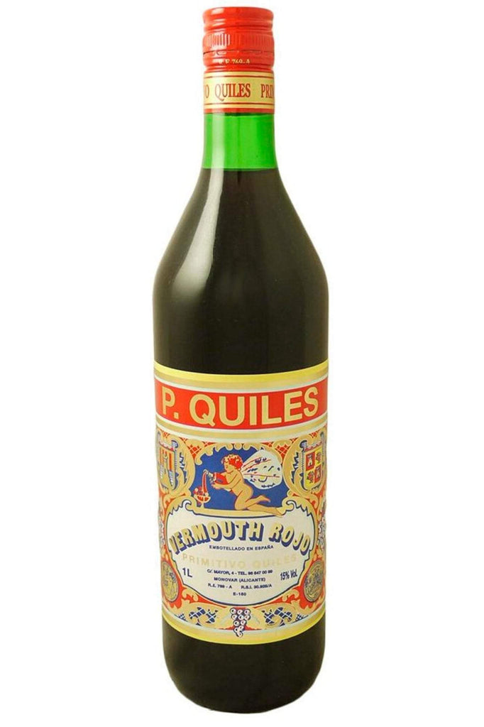 Bottle of Primitivo Quiles Vermouth Rosso 1l-Fortified Wine-Flatiron SF