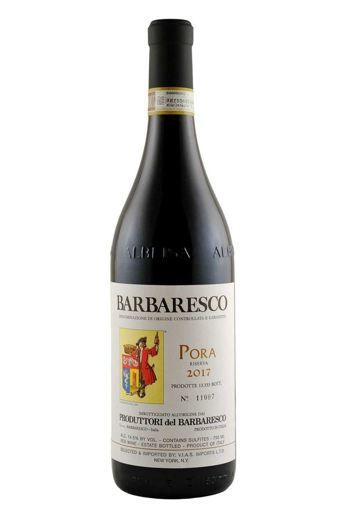 Bottle of Produttori del Barbaresco Barbaresco Riserva Pora 2017-Red Wine-Flatiron SF