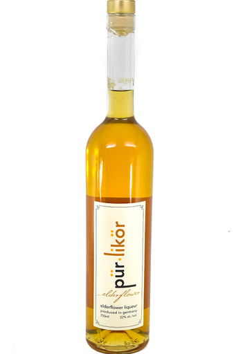 Bottle of Pur Likor Blossom Elderflower Liquer-Spirits-Flatiron SF