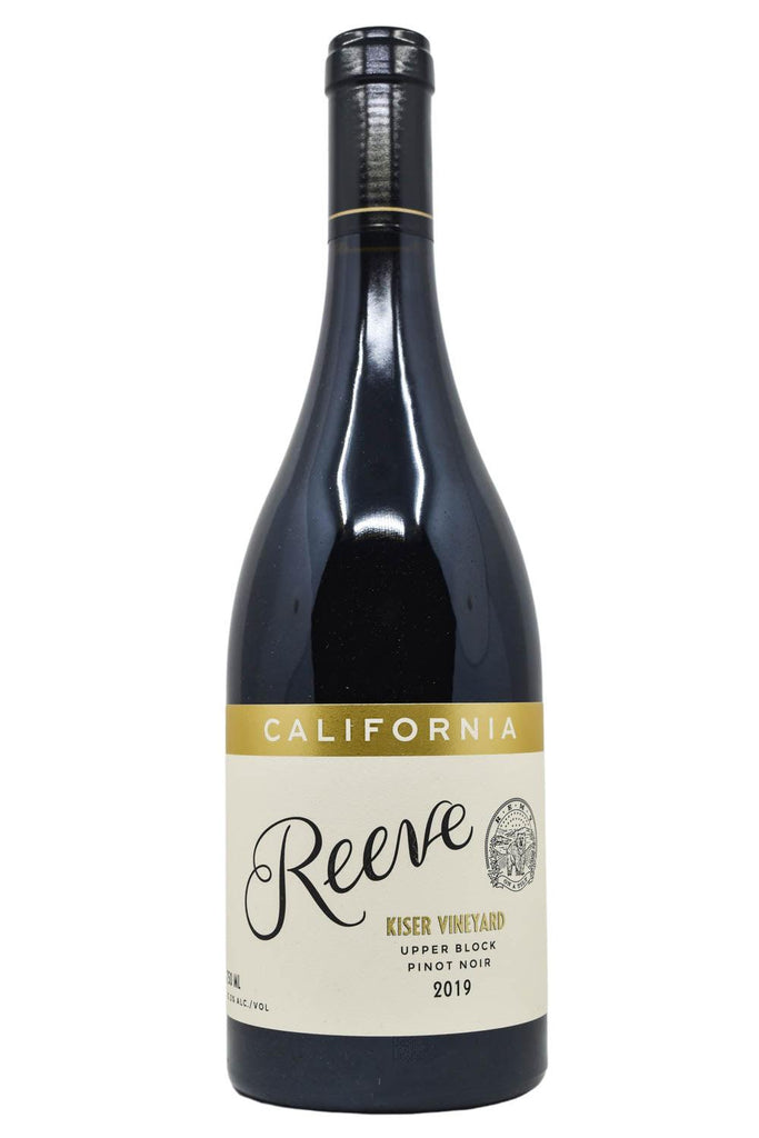 Bottle of Reeve Kiser Vineyard Upper Block Anderson Valley Pinot Noir 2019-Red Wine-Flatiron SF