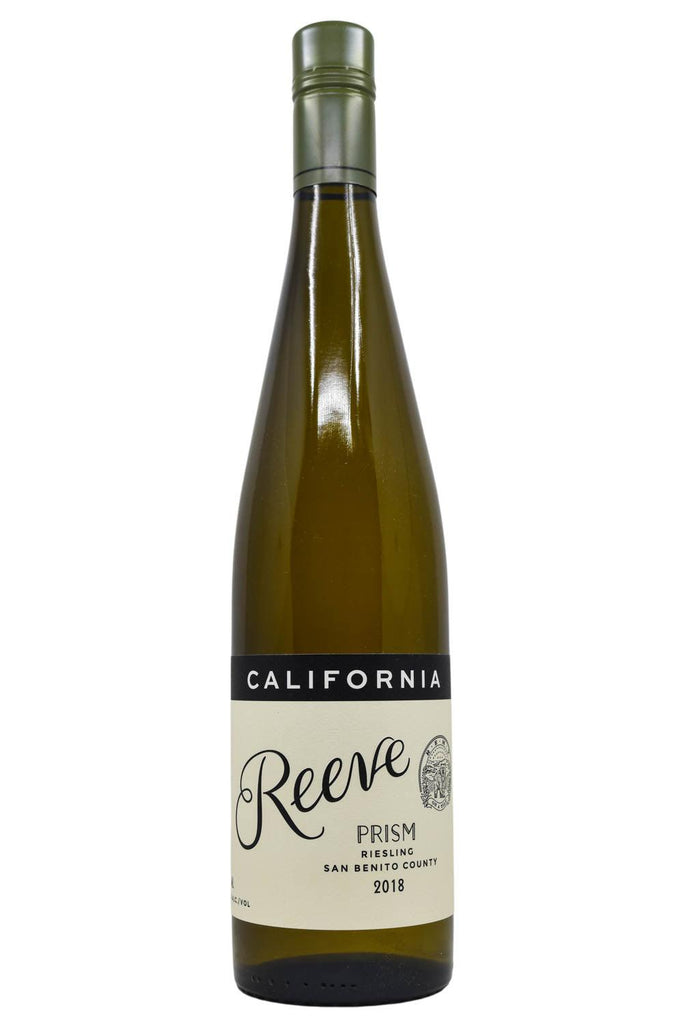 Bottle of Reeve San Benito Riesling Prism 2018-White Wine-Flatiron SF