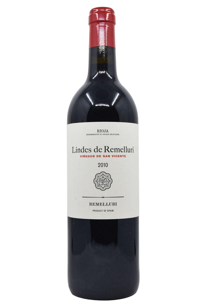 Bottle of Remelluri Rioja Lindes San Vincente 2010-Red Wine-Flatiron SF