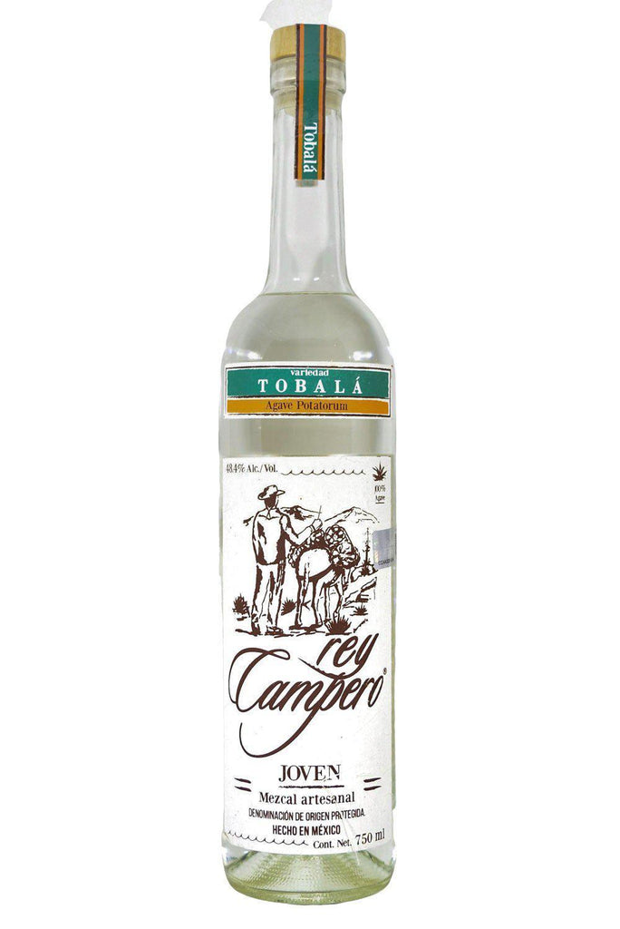 Bottle of Rey Campero Mezcal Joven Tobala-Spirits-Flatiron SF