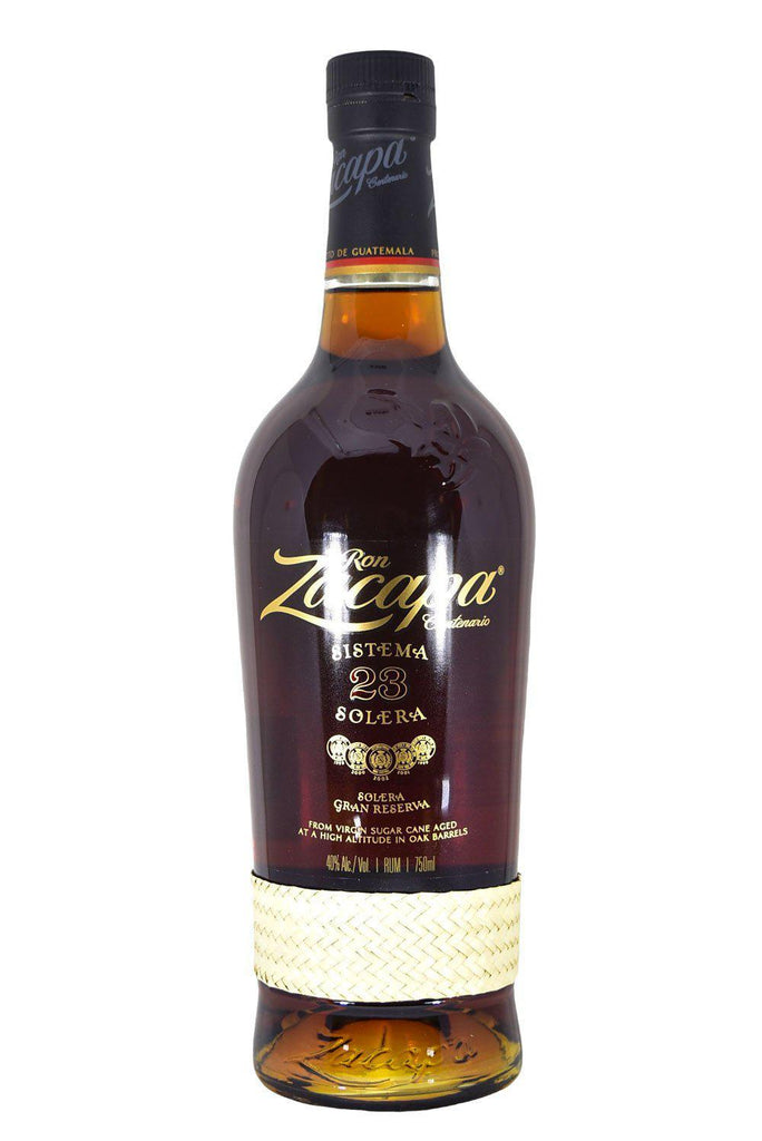 Bottle of Ron Zacapa Centenario Sistema Solera 23-Spirits-Flatiron SF