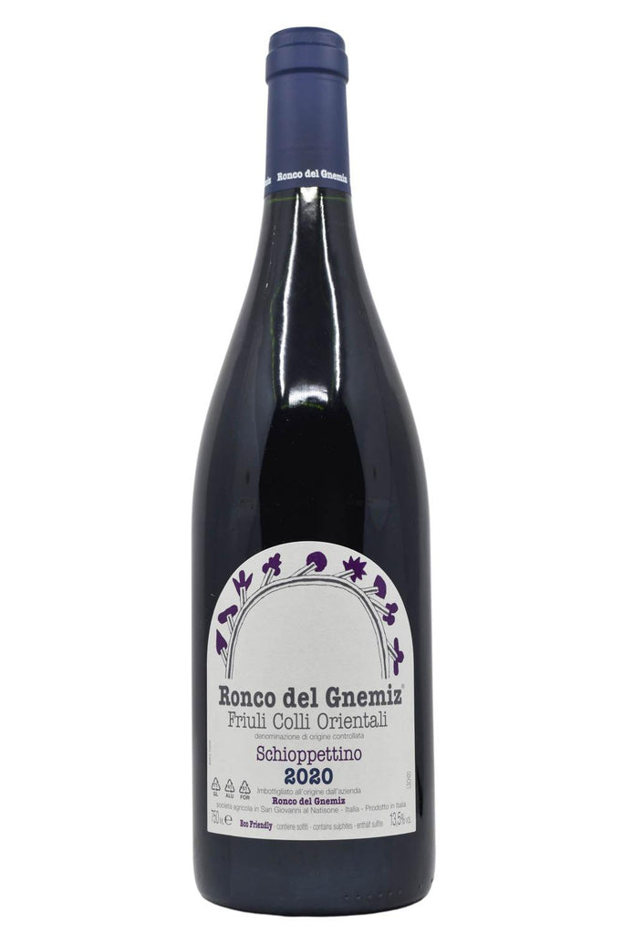 Bottle of Ronco del Gnemiz Schioppetino 2020-Red Wine-Flatiron SF