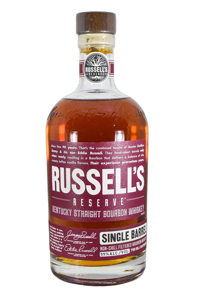 Bottle of Russell's Reserve (Wild Turkey) Single Barrel Bourbon (110 Proof)-Spirits-Flatiron SF