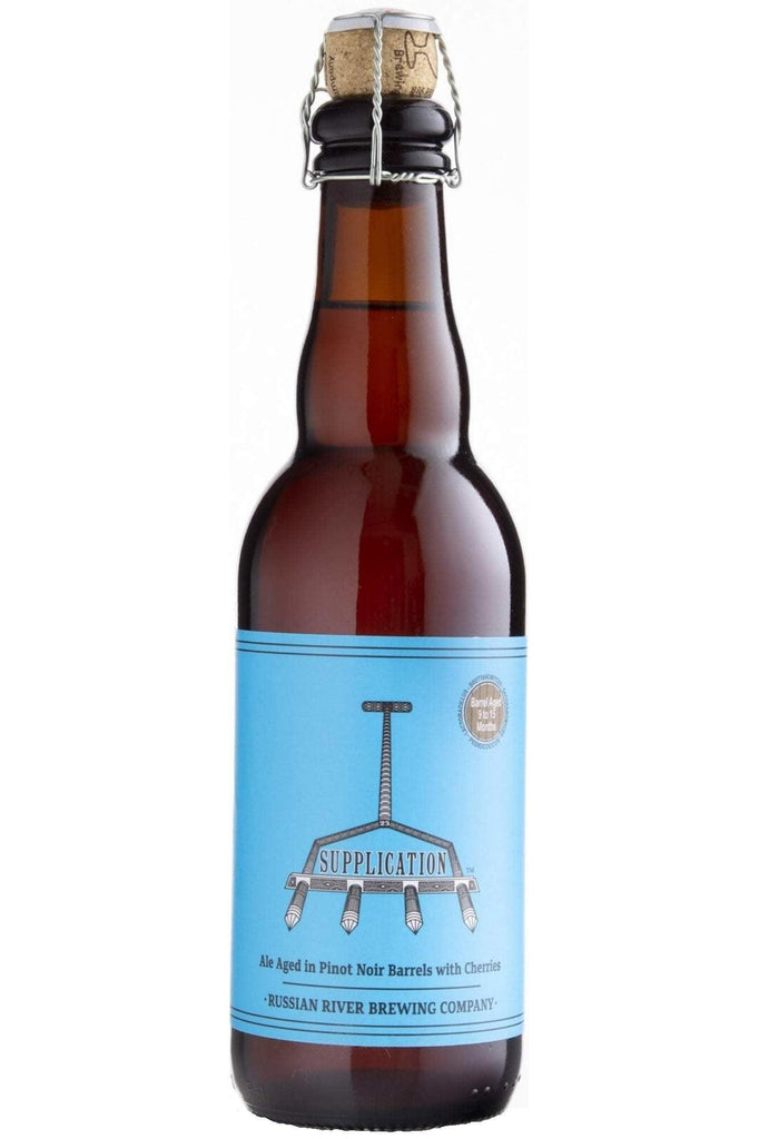 Bottle of Russian River Brewing Co. Supplication (375ml)-Beer-Flatiron SF