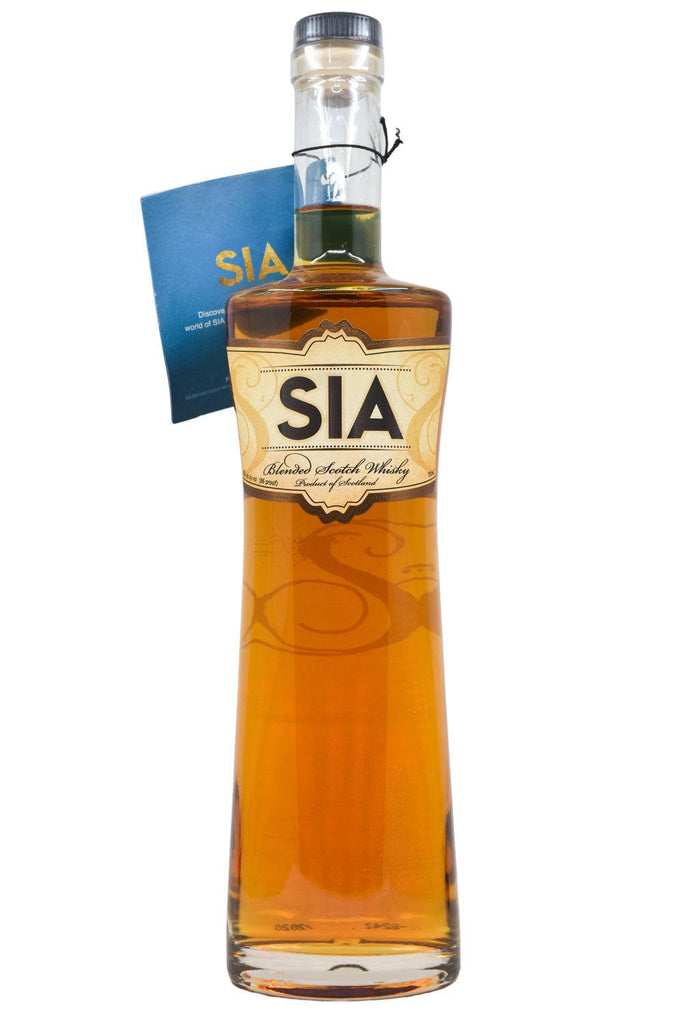 Bottle of SIA Blended Scotch Whisky-Spirits-Flatiron SF