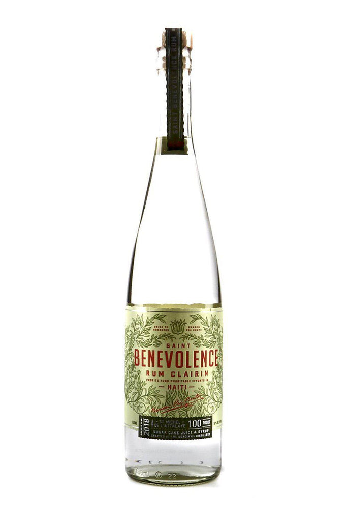 Bottle of Saint Benevolence Clairin Rum-Spirits-Flatiron SF