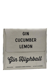 Bottle of Salt Point Gin Highball 4pk-Spirits-Flatiron SF