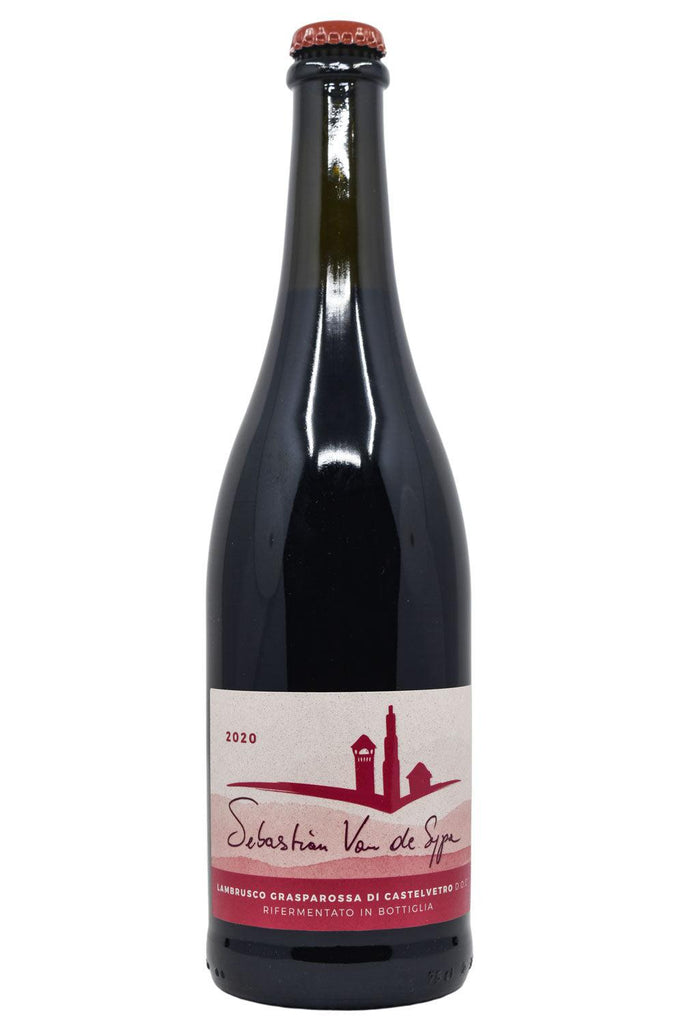 Bottle of Sebastian Van de Sype Lambrusco Grasparossa di Castelvetro 2020-Sparkling Wine-Flatiron SF