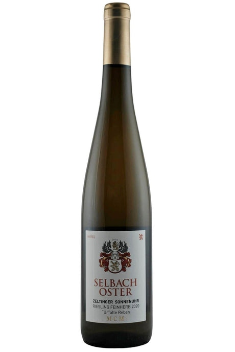 Bottle of Selbach-Oster Zeltinger Sonnenuhr Uralte Reben Riesling Spatlese Feinherb 2020-White Wine-Flatiron SF