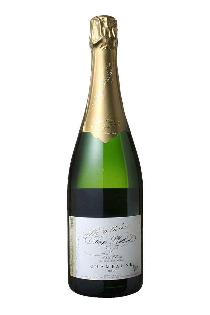 Bottle of Serge Mathieu Champagne Cuvee Tradition NV-Sparkling Wine-Flatiron SF