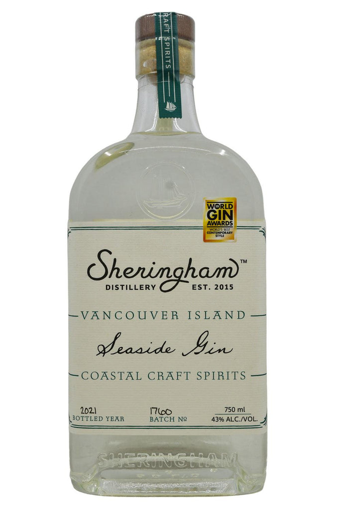 Bottle of Sheringham Vancouver Island Seaside Gin-Spirits-Flatiron SF
