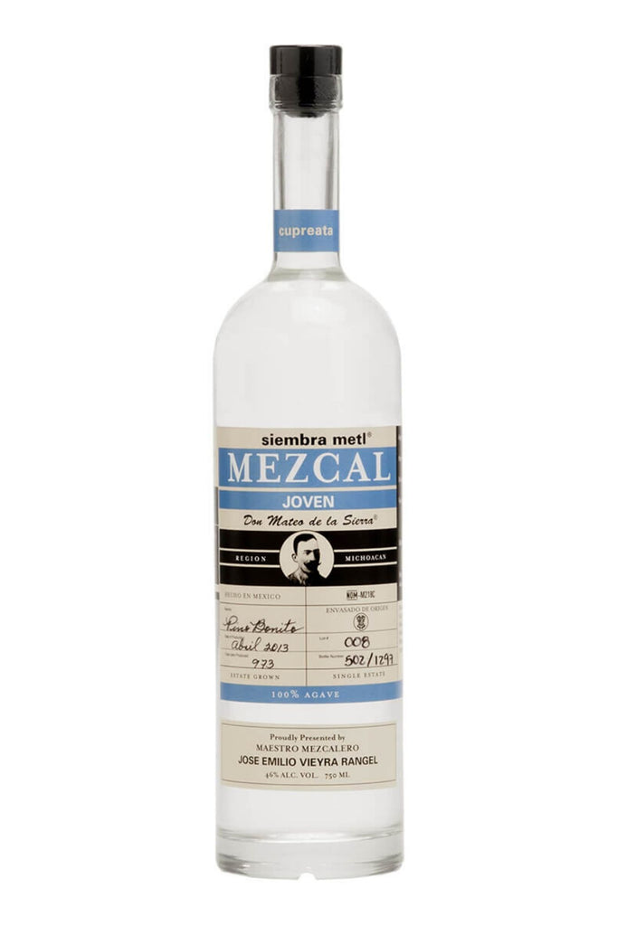 Bottle of Siembra Metl Don Mateo Cupreata Mezcal-Spirits-Flatiron SF