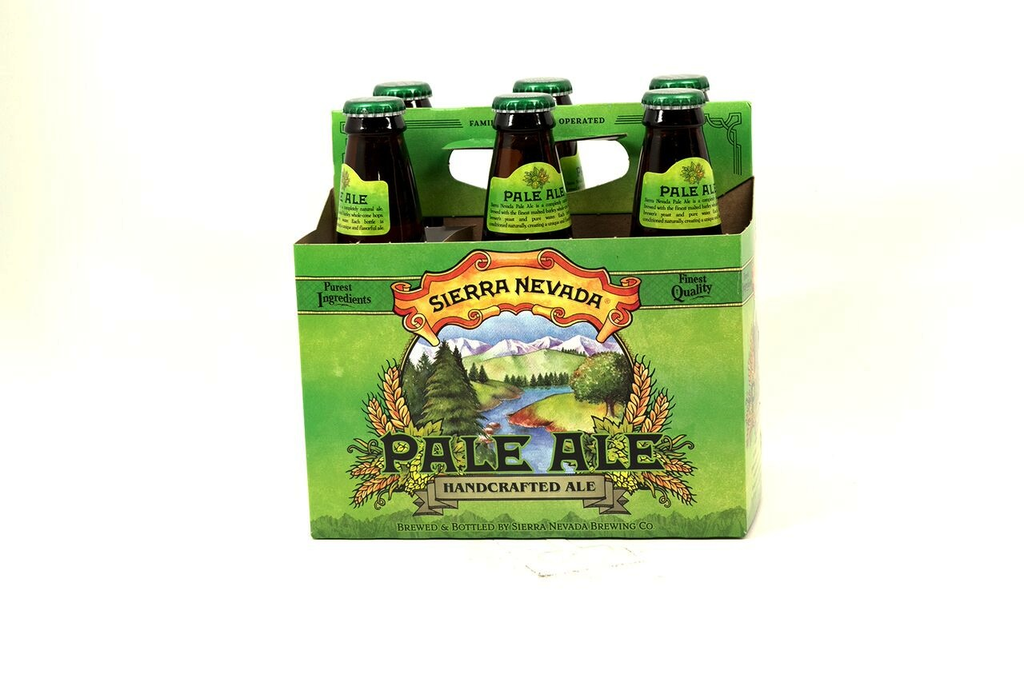 Bottle of Sierra Nevada Pale Ale 6pack-Beer-Flatiron SF