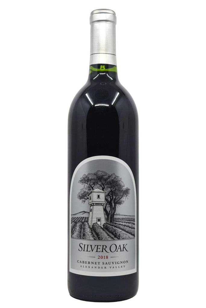 Bottle of Silver Oak Cabernet Sauvignon Alexander Valley 2018-Red Wine-Flatiron SF
