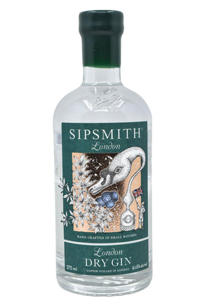 Bottle of Sipsmith London Dry Gin (375ml)-Spirits-Flatiron SF