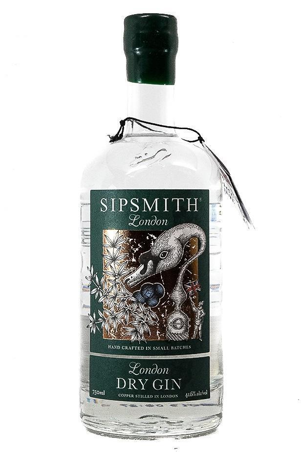 Bottle of Sipsmith London Dry Gin-Spirits-Flatiron SF