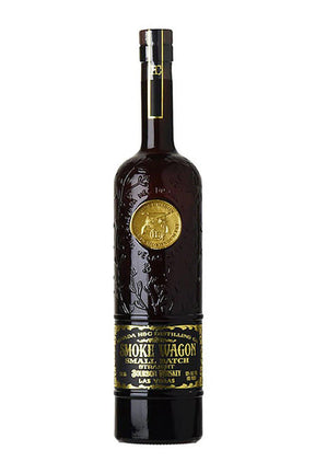 Bottle of Smoke Wagon Small Batch Bourbon-Spirits-Flatiron SF
