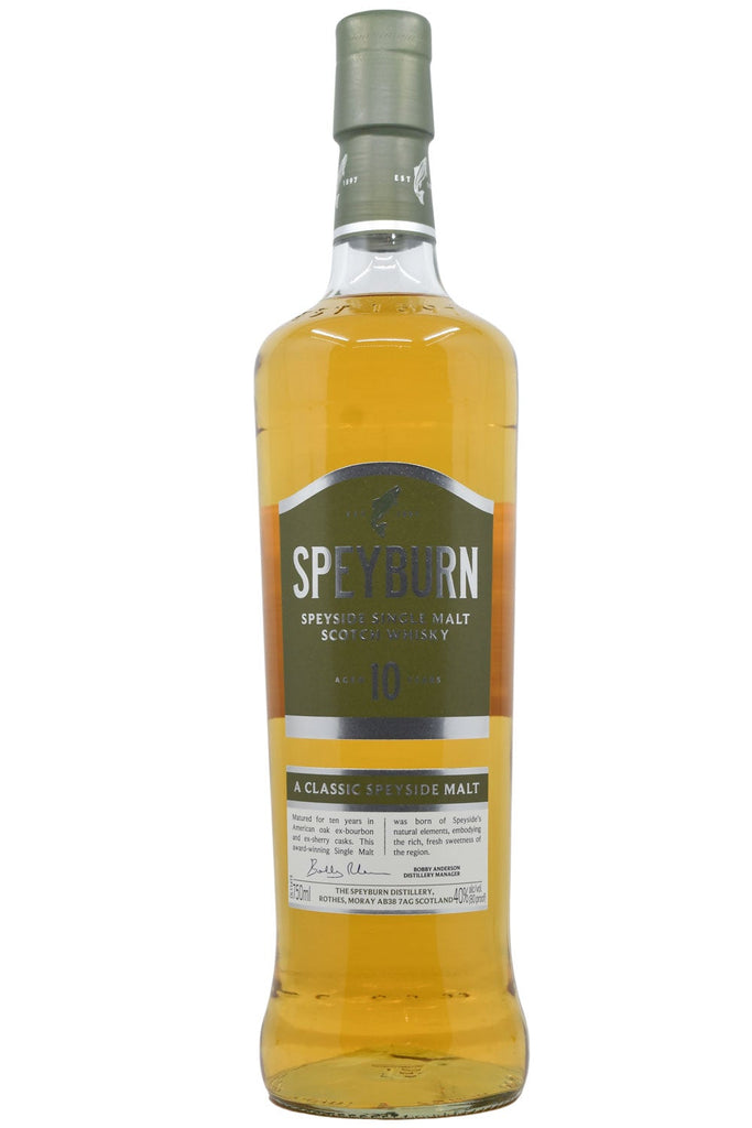 Bottle of Speyburn 10 Year Old Single Malt Scotch Whisky-Spirits-Flatiron SF