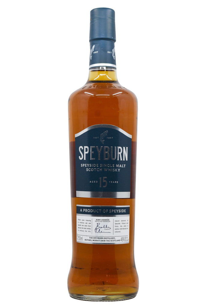 Bottle of Speyburn Single Malt Scotch 15 Year-Spirits-Flatiron SF